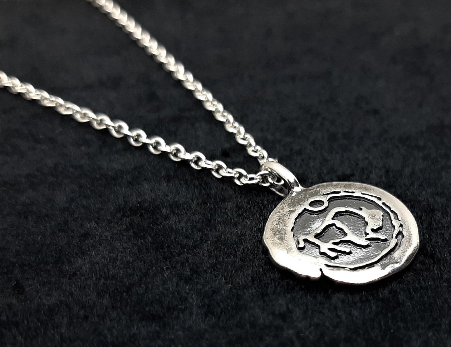 Impression Buffalo Pendant in Sterling Silver – Lakota Legacy Line