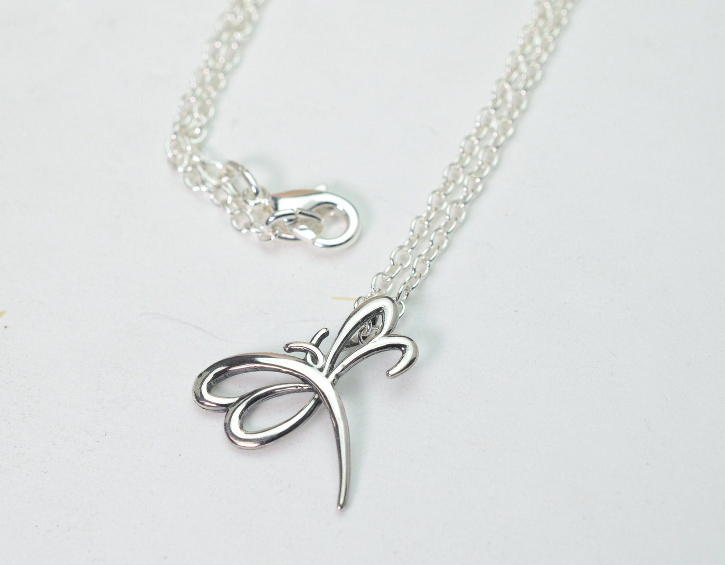 Dragonfly Pendant in Sterling Silver – Lakota Legacy Line
