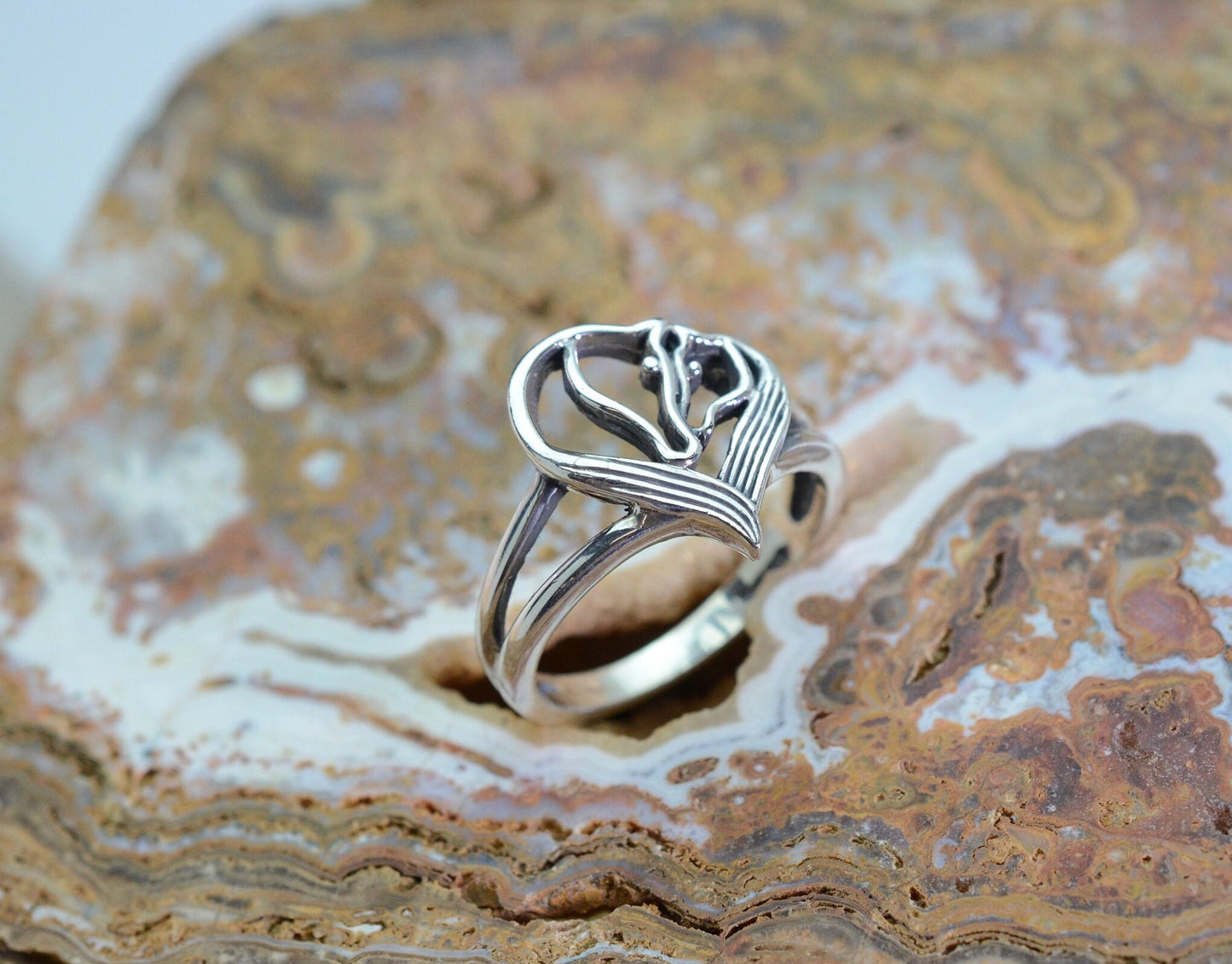 Horse and Colt Ring in Sterling Silver – Lakota Legacy Line