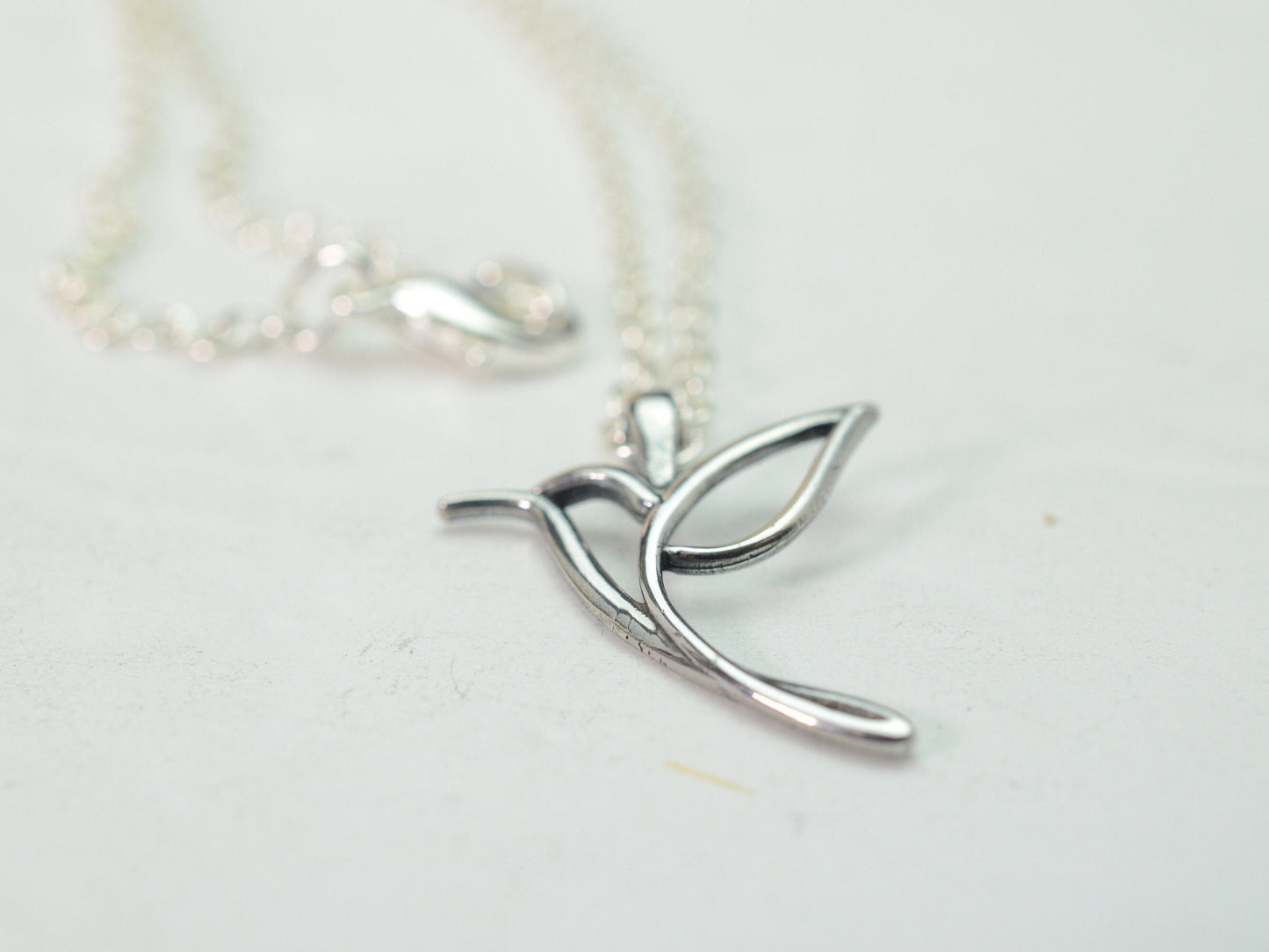 Hummingbird Pendant in Sterling Silver – Lakota Legacy Line