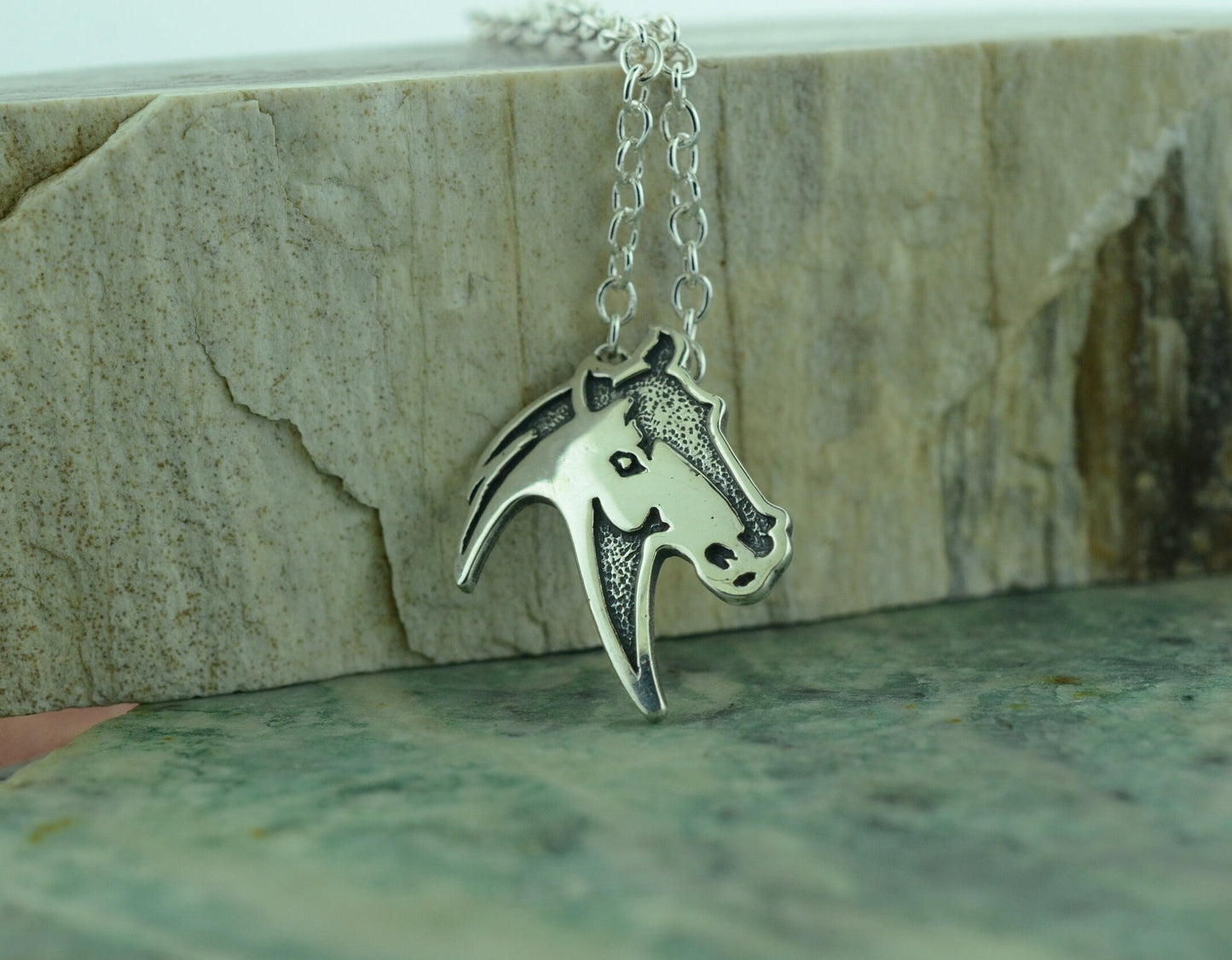 Horse Pendant and Earrings in Sterling Silver Set – Lakota Legacy Line