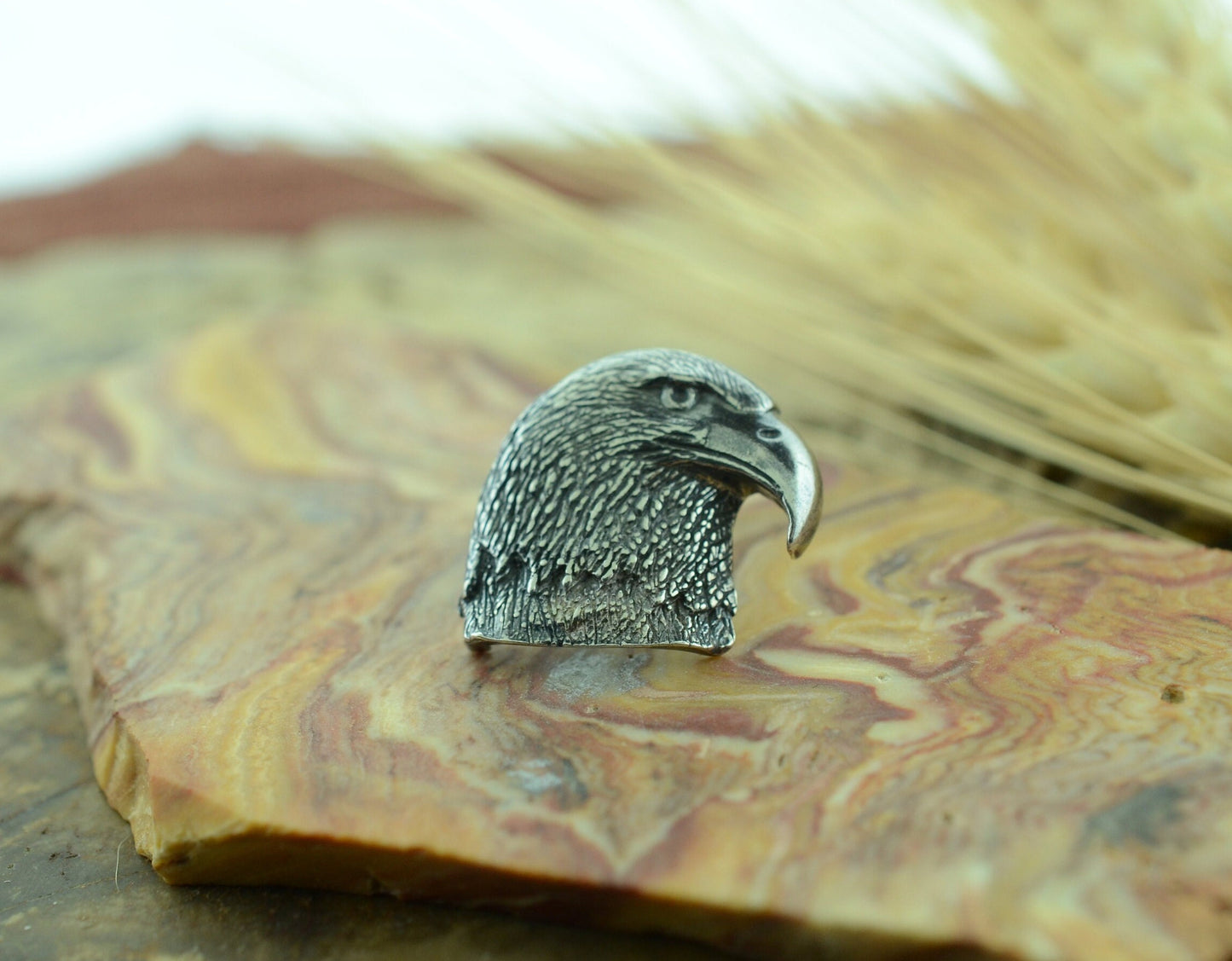 Eagle Pin in Sterling Silver – Lakota Legacy Line