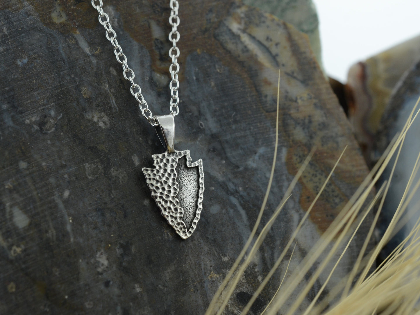 Arrowhead Pendant in Sterling Silver – Lakota Legacy Line