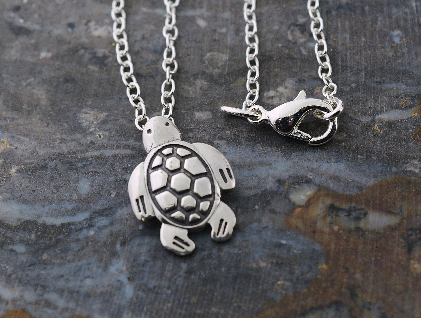 Turtle Pendant in Sterling Silver – Lakota Legacy Line