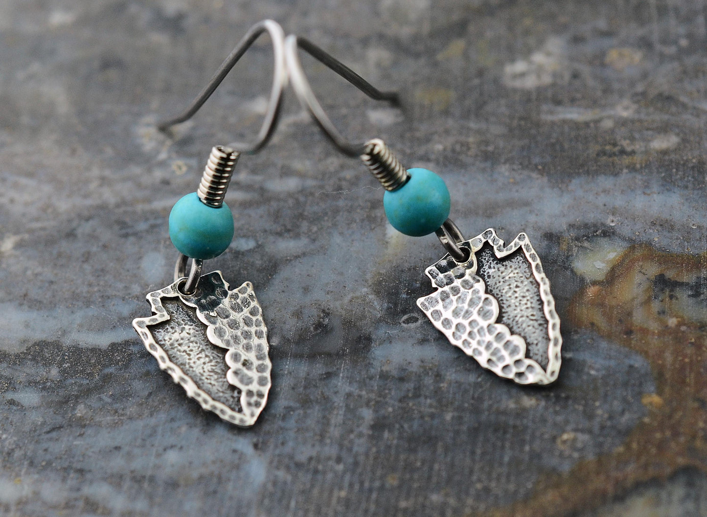 Arrowhead Pendant and Earrings in Sterling Silver Set – Lakota Legacy Line