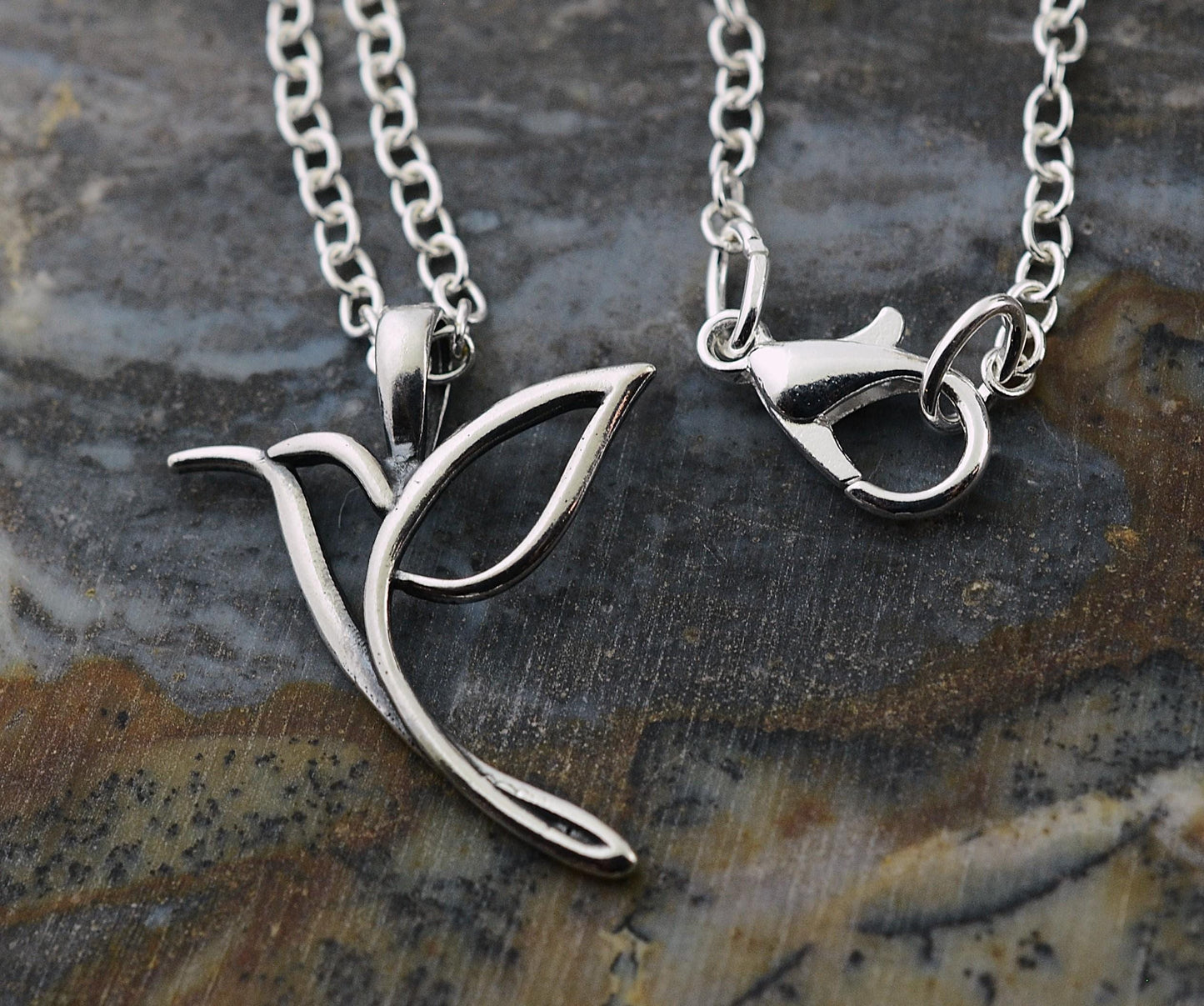 Hummingbird Pendant in Sterling Silver – Lakota Legacy Line