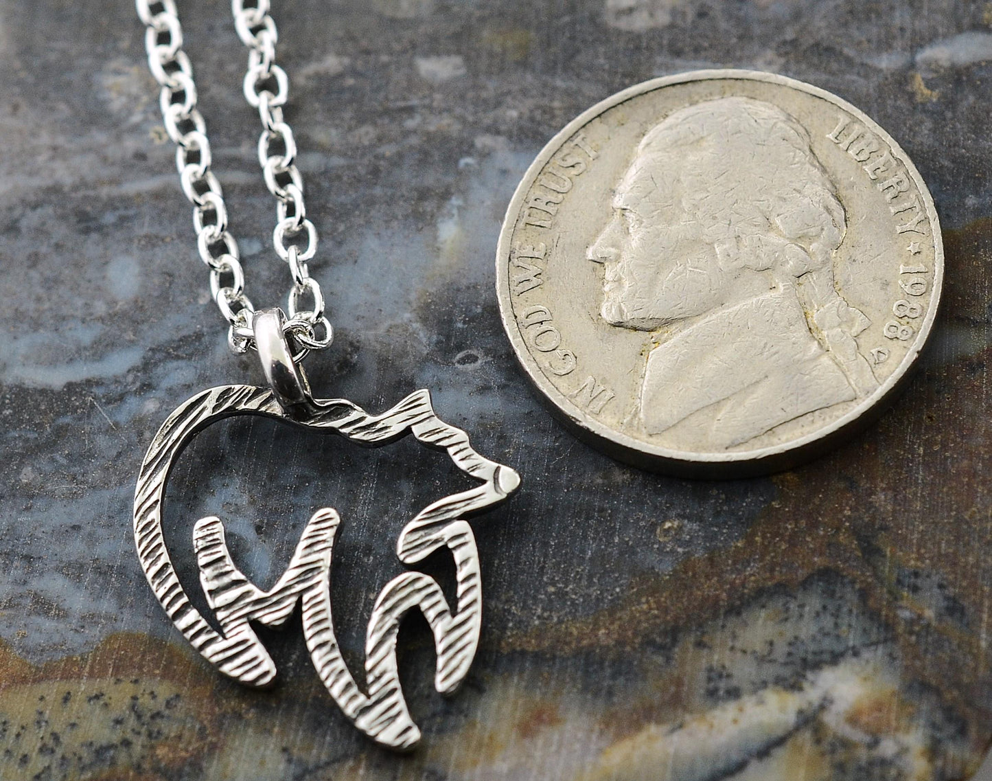 Bear Pendant in Sterling Silver – Lakota Legacy Line