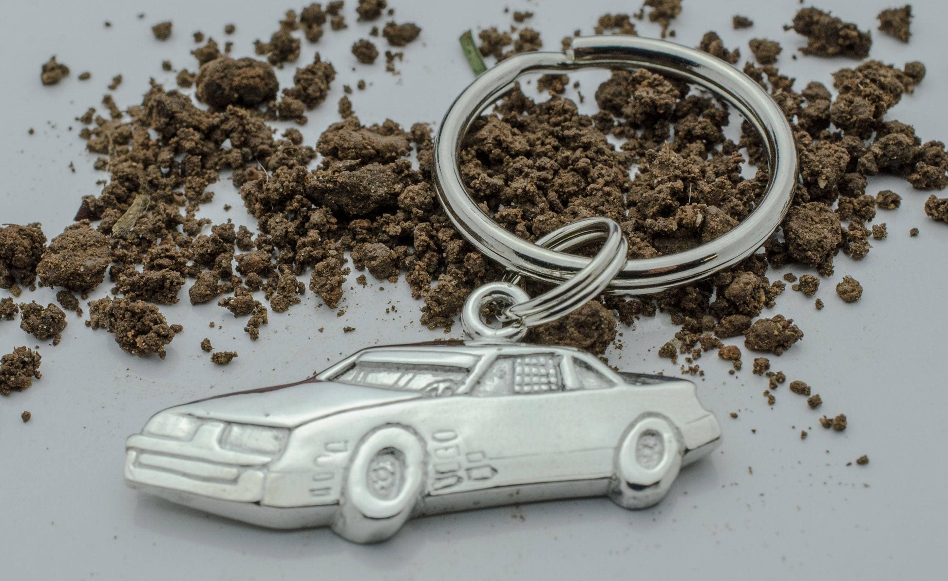 Street / Hobby Stock Dirt Race Car in Sterling Silver