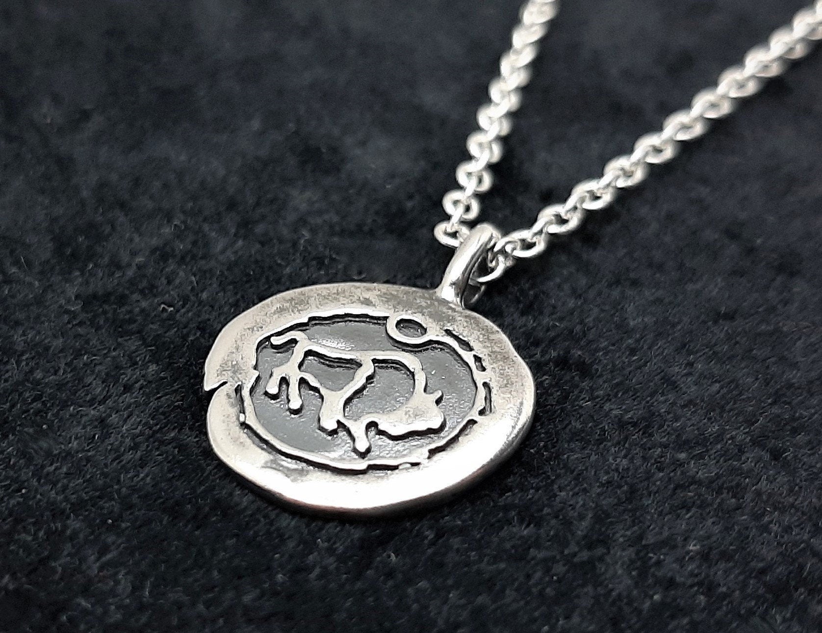 Impression Buffalo Pendant in Sterling Silver – Lakota Legacy Line