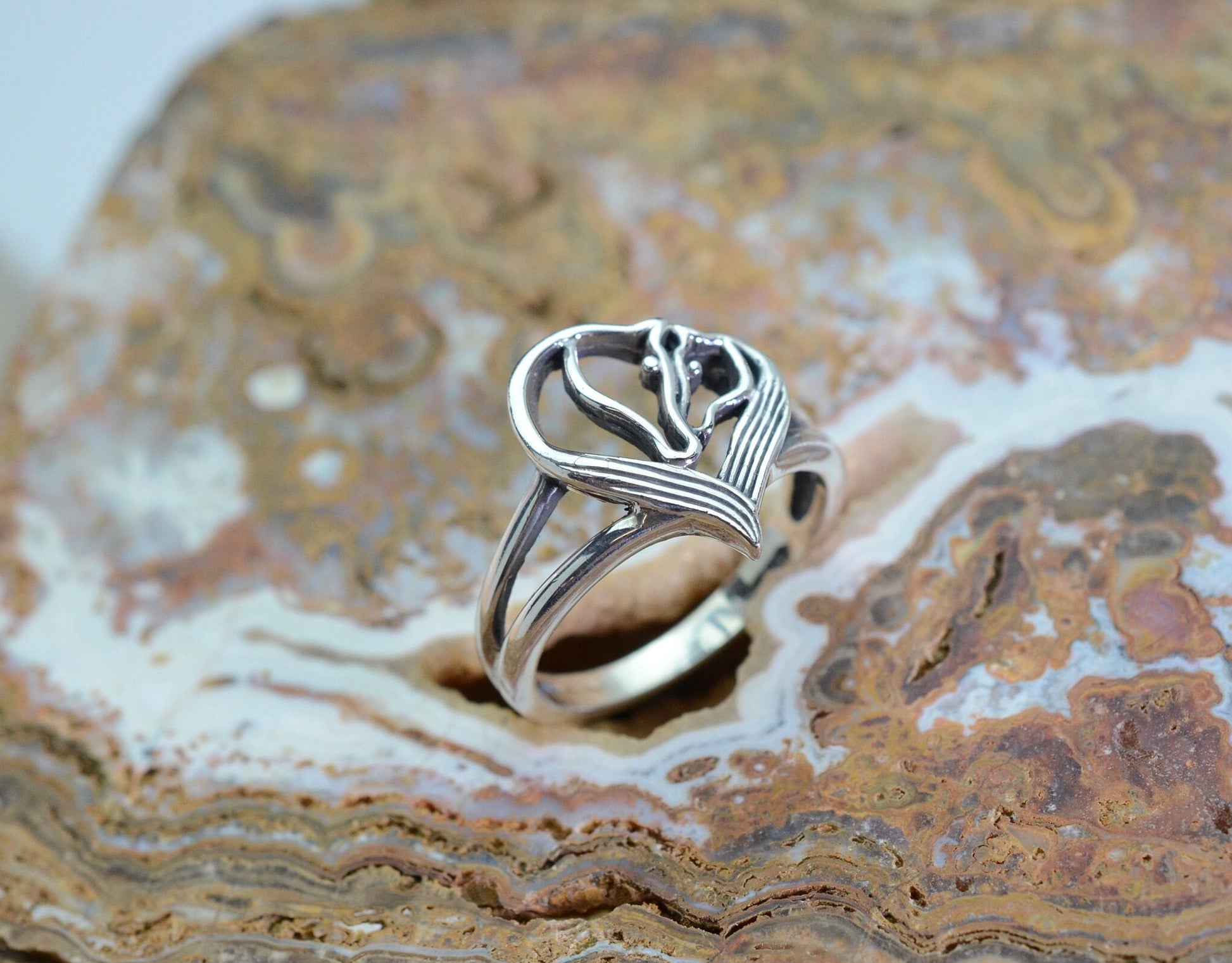 Horse and Colt Ring in Sterling Silver – Lakota Legacy Line
