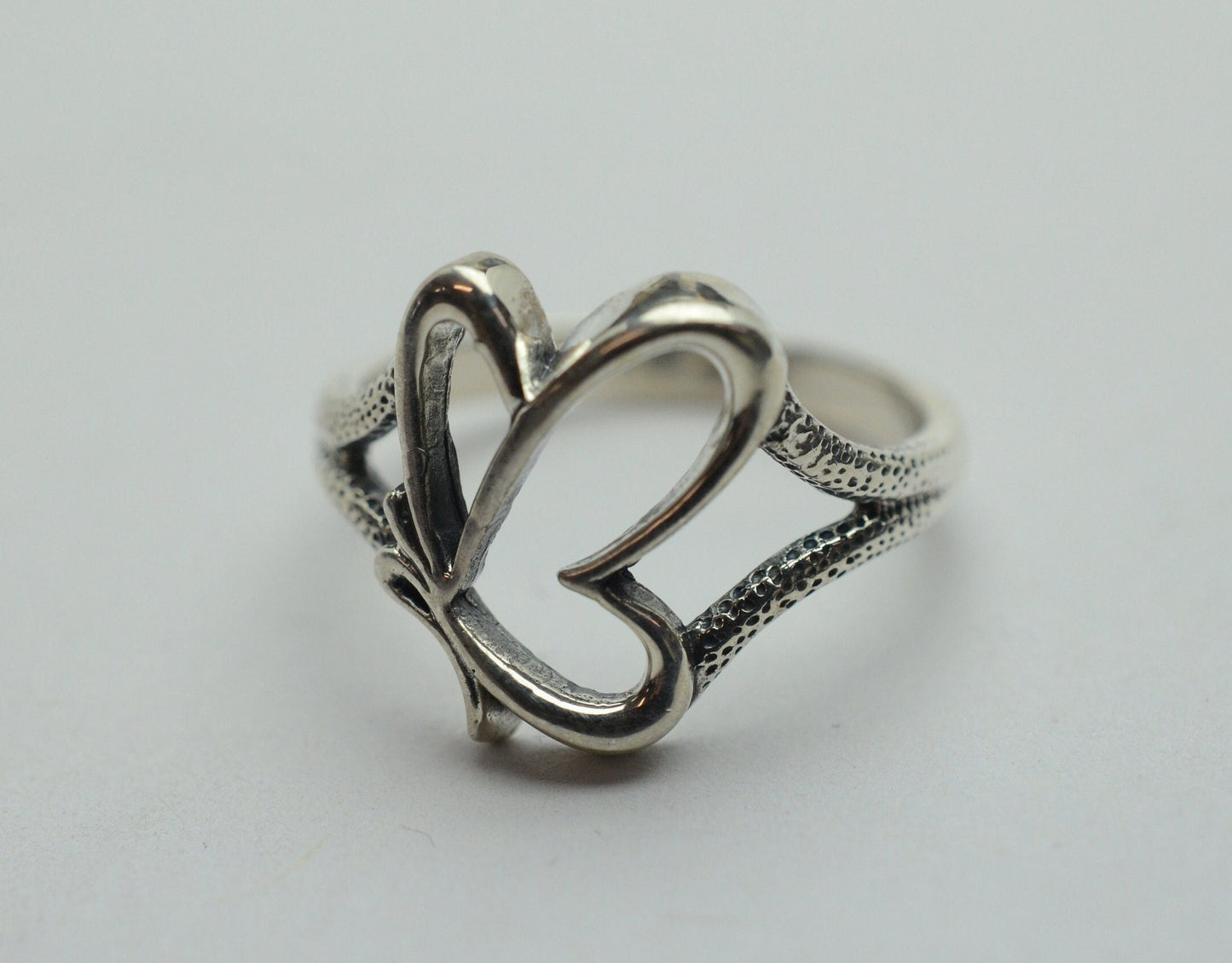 Side Profile Butterfly Ring in Sterling Silver – Lakota Legacy Line