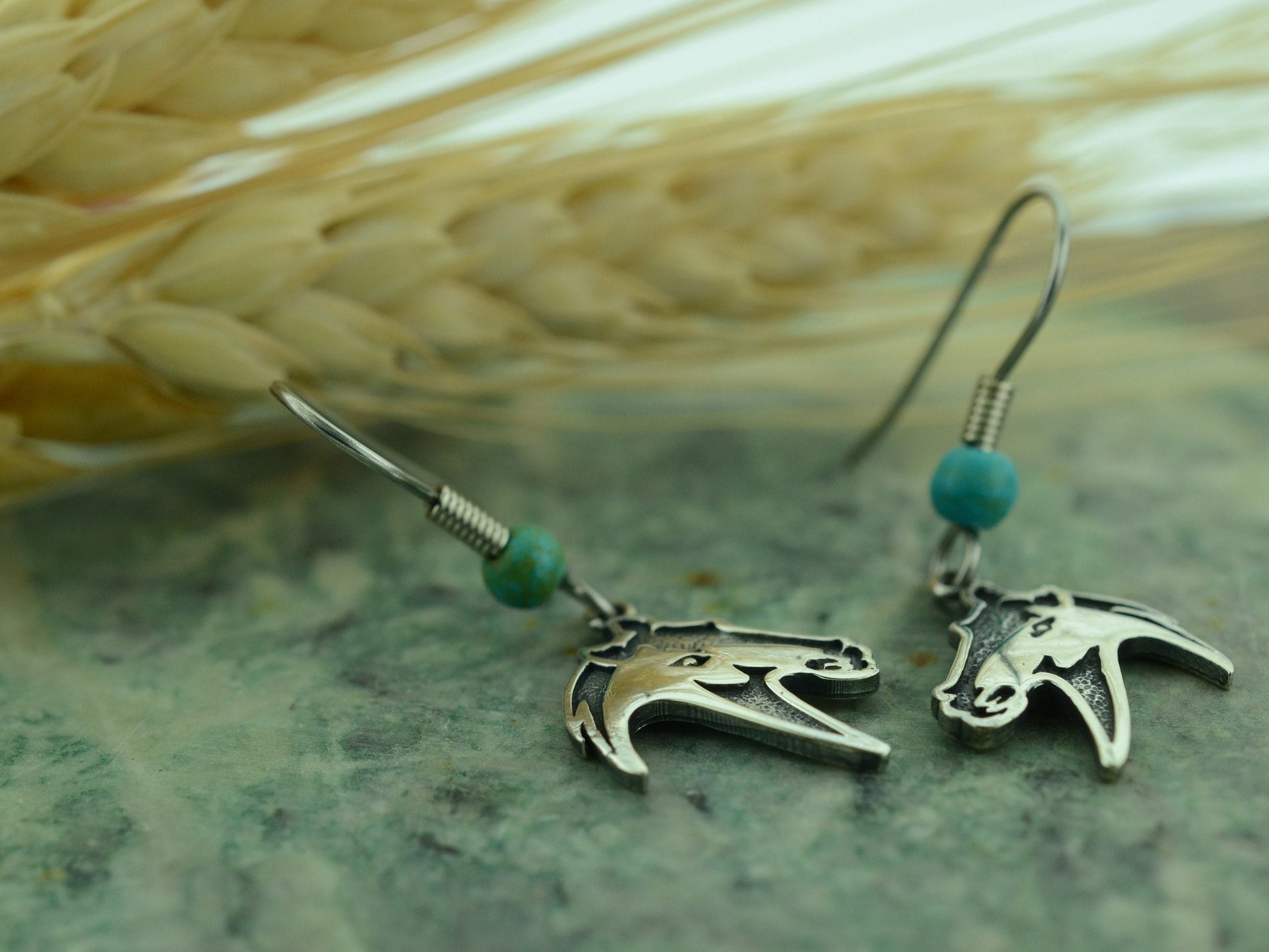 Horse Earrings in Sterling Silver – Lakota Legacy Line