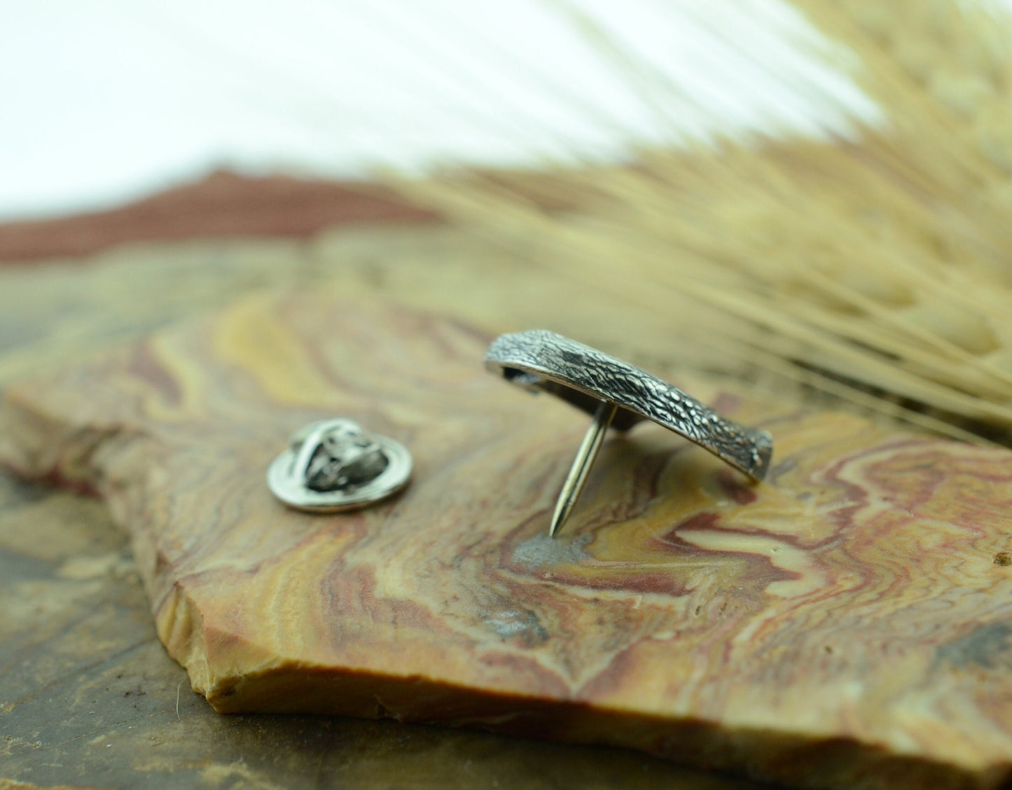 Eagle Pin in Sterling Silver – Lakota Legacy Line