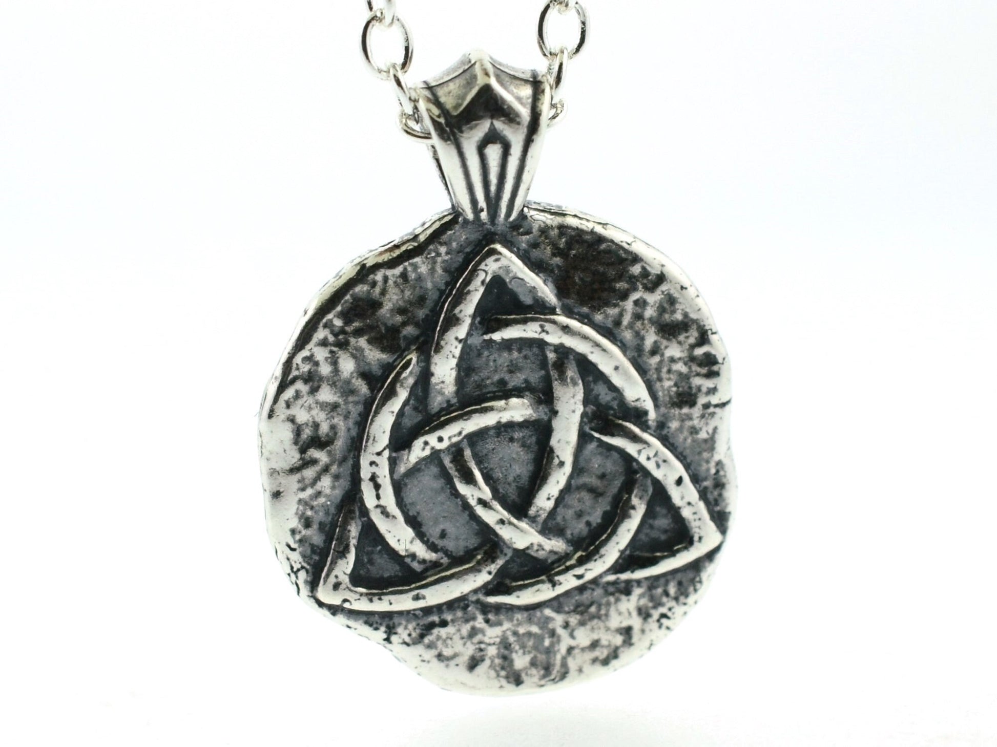 Triquetra Sterling Silver Pendant or Keychain – Ancient Faith Collection