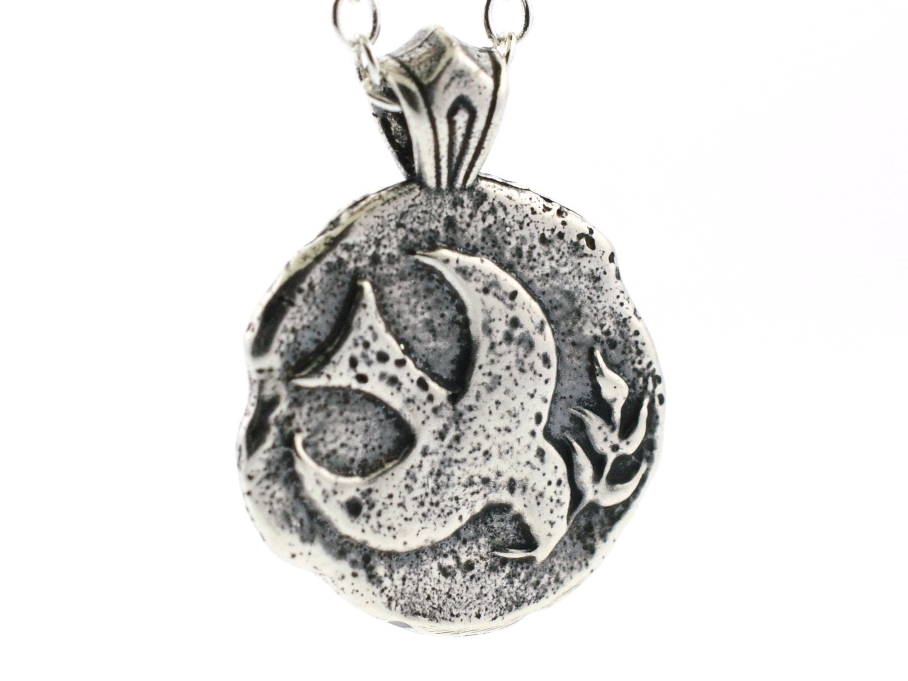 Peace Dove Sterling Silver Pendant or Keychain – Ancient Faith Collection