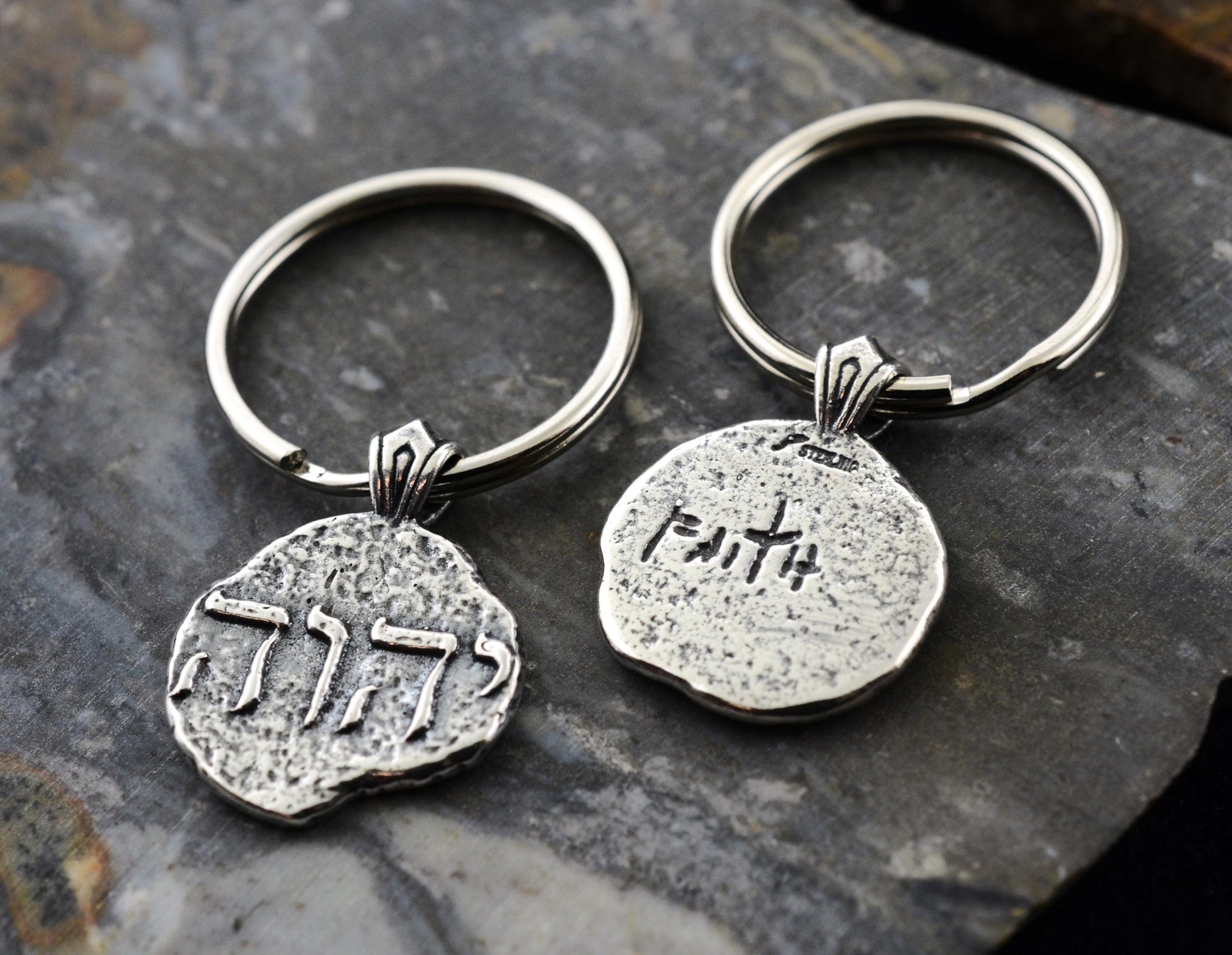 Yahweh Sterling Silver Pendant or Keychain – Ancient Faith Collection