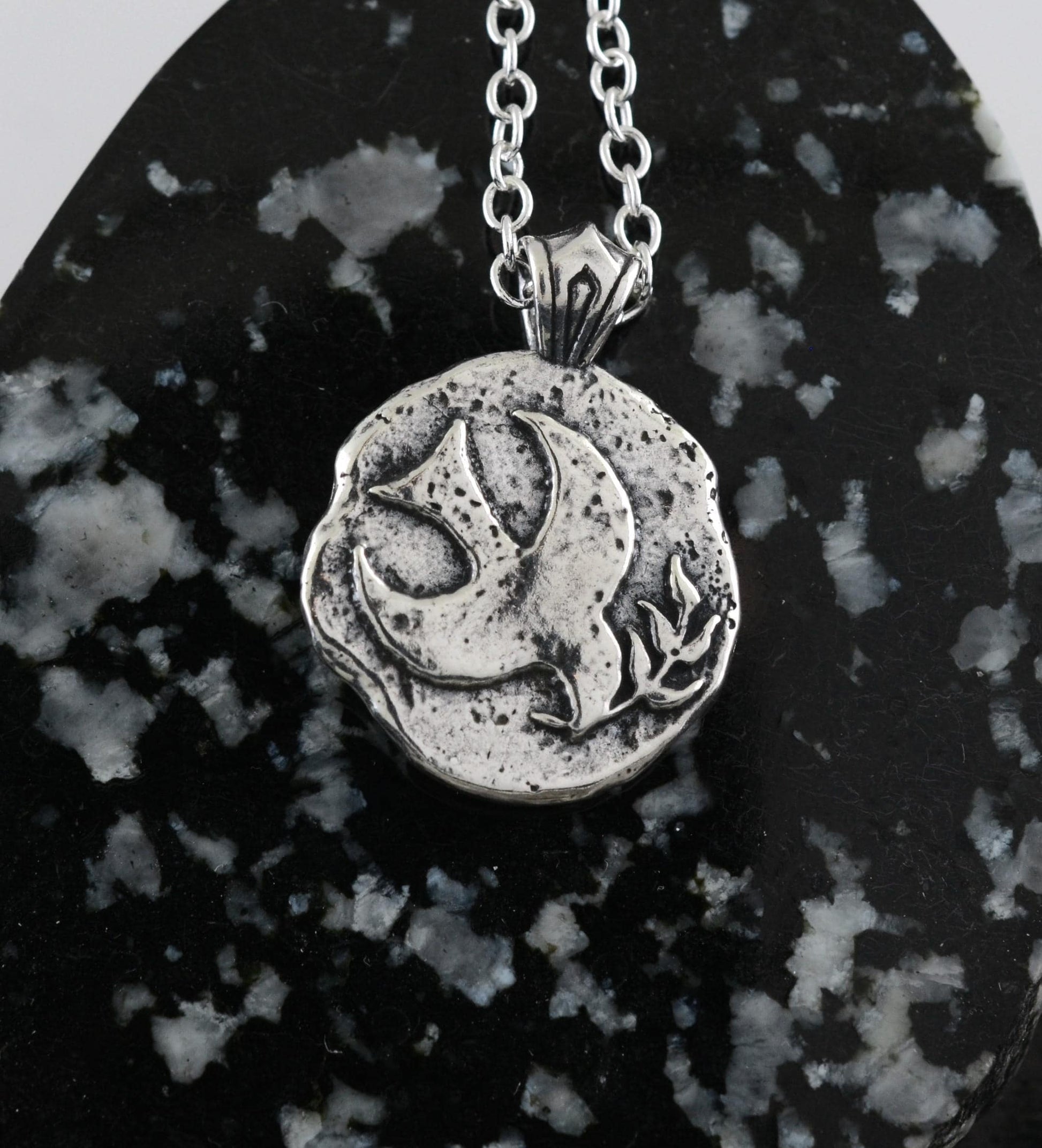 Peace Dove Sterling Silver Pendant or Keychain – Ancient Faith Collection