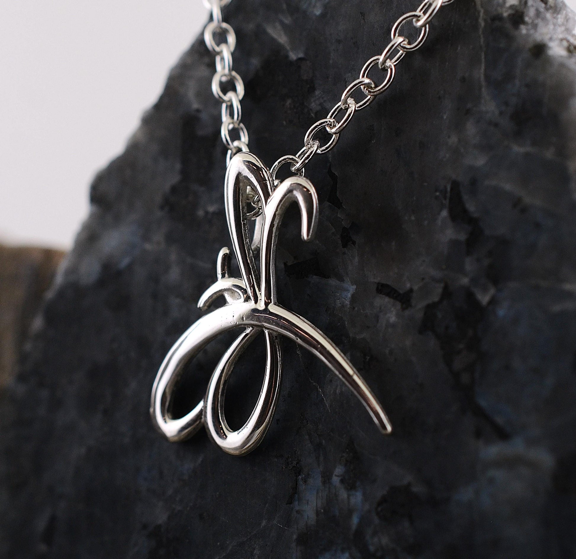 Dragonfly Pendant in Sterling Silver – Lakota Legacy Line