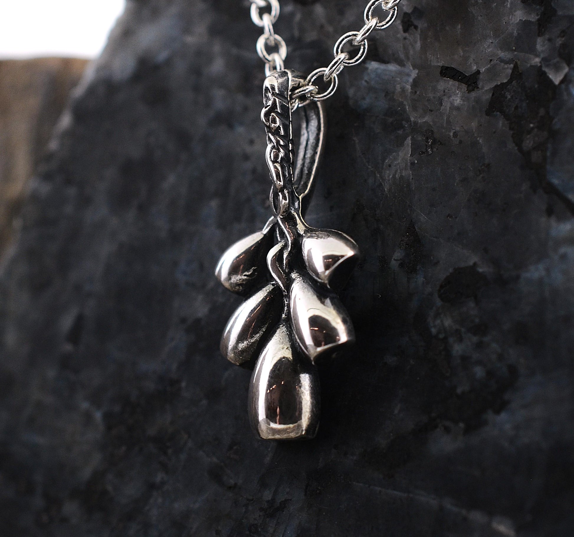 Timpsila "Prairie Turnip" Pendant in Sterling Silver – Lakota Legacy Line