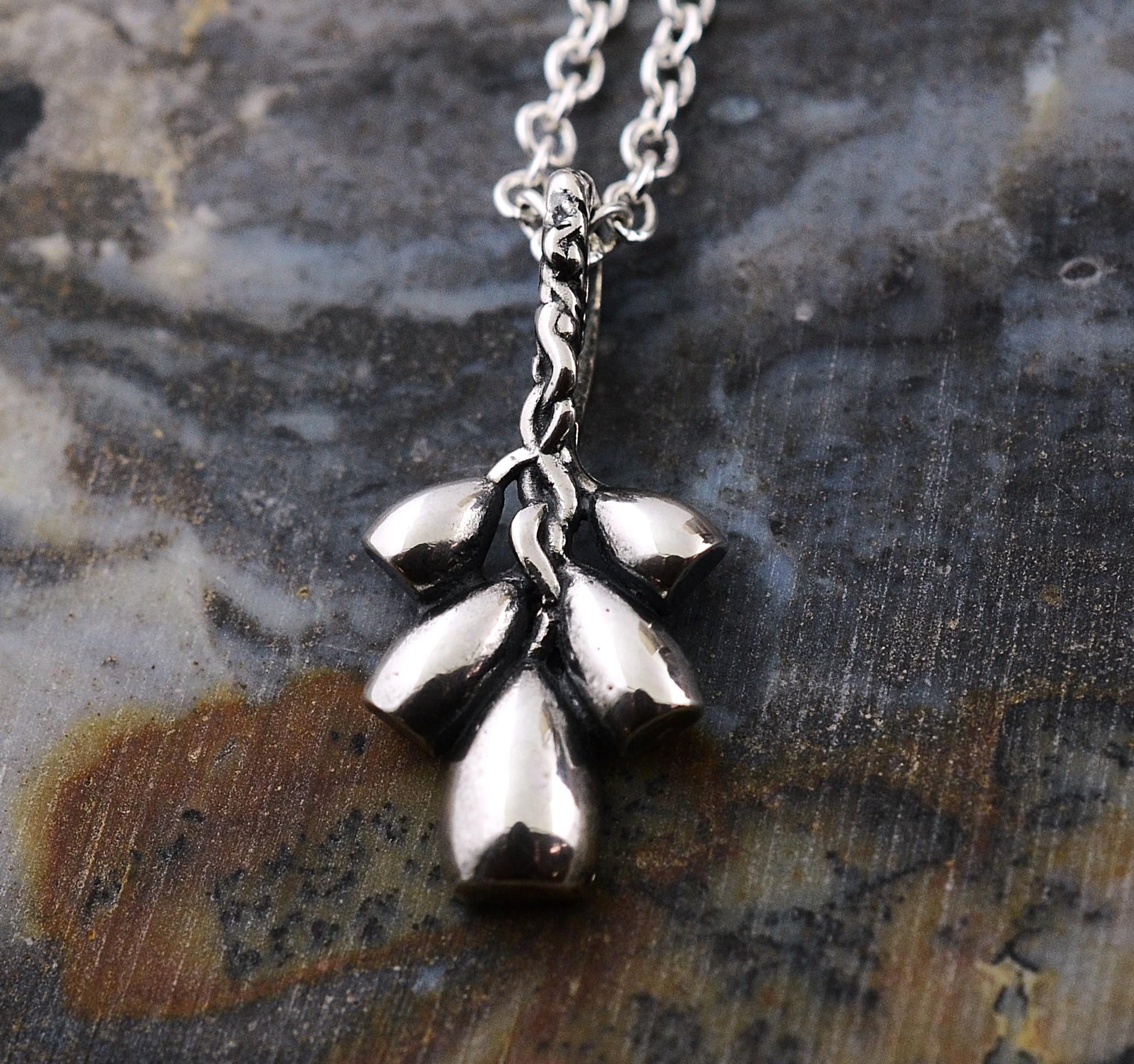 Timpsila "Prairie Turnip" Pendant in Sterling Silver – Lakota Legacy Line