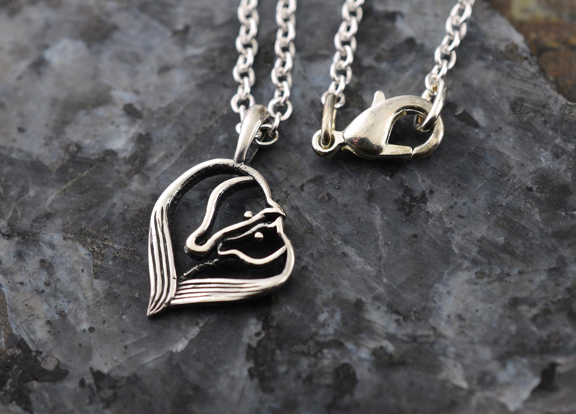 Horse and Colt Pendant in Sterling Silver – Lakota Legacy Line