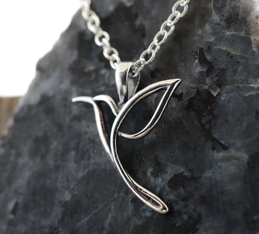 Hummingbird Pendant in Sterling Silver – Lakota Legacy Line