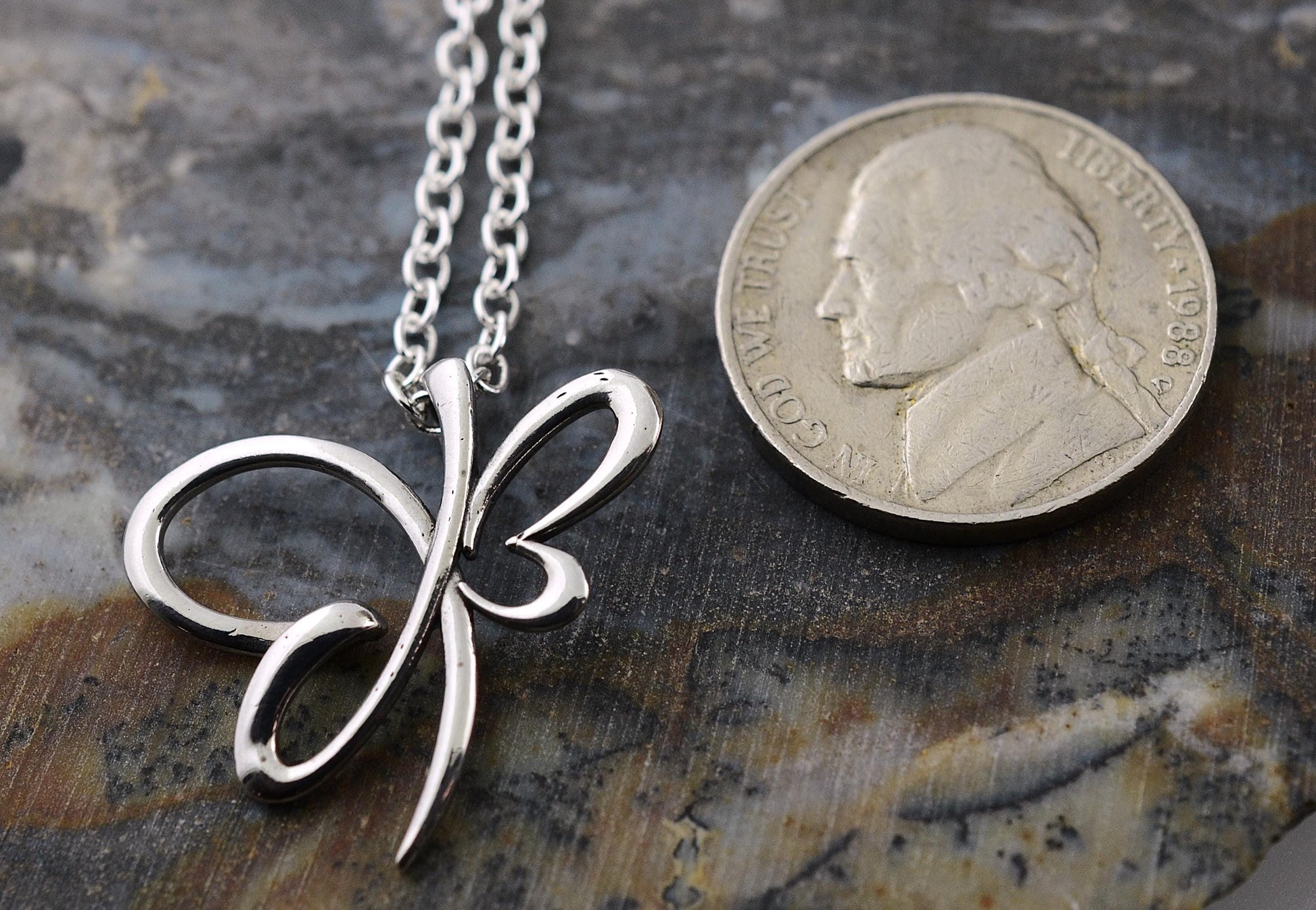 Wingspan Butterfly Pendant in Sterling Silver – Lakota Legacy Line