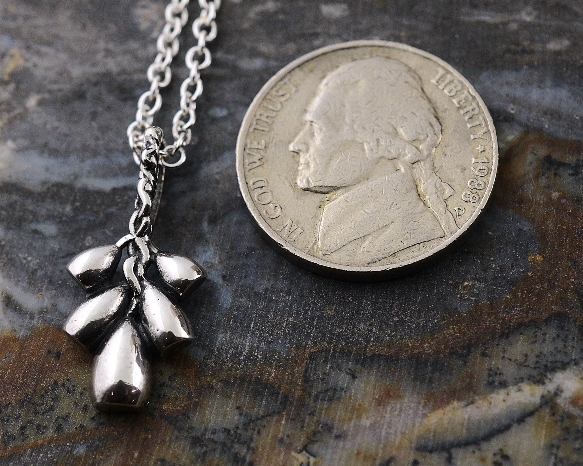 Timpsila "Prairie Turnip" Pendant in Sterling Silver – Lakota Legacy Line